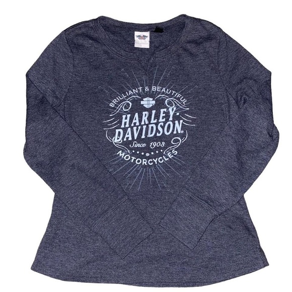 Harley-Davidson Other - Y2K 2000s Harley Davidson Motorcycles Long Sleeve T-shirt Tshirt